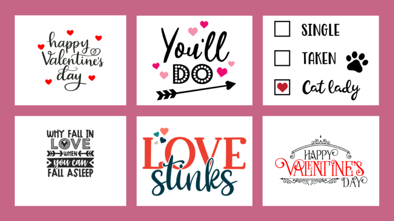 Valentine Stencils